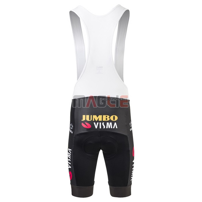 Gilet Antivento Jumbo Visma 2021 Giallo Nero